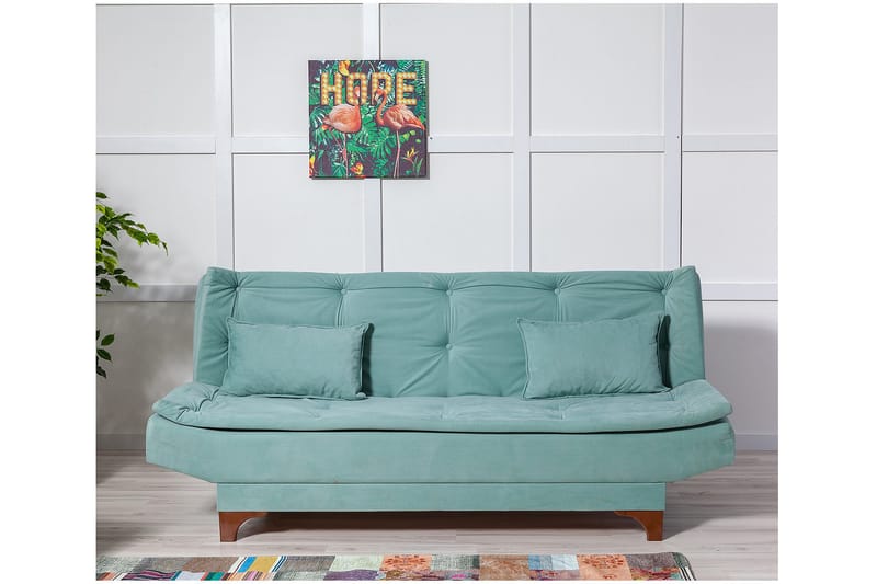 Defiglio 3-pers. Sovesofa - Grøn - Møbler - Sofaer - Sovesofaer