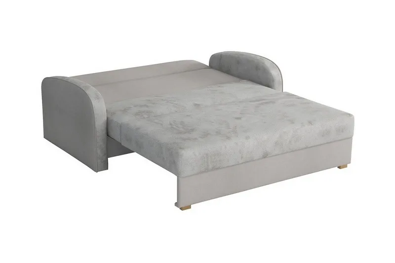 Denegal 2-sits Bäddsoffa Light grey/Dark grey - Møbler - Sofaer - Sovesofaer