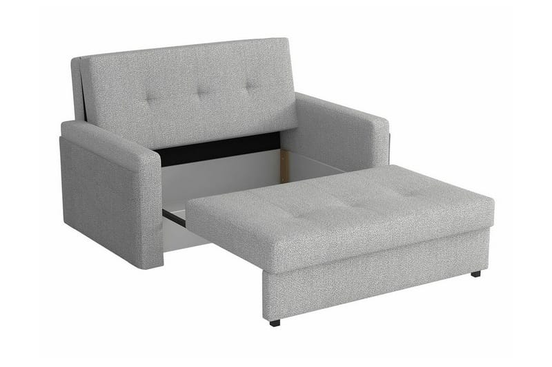 Denegal 2-sits Bäddsoffa Light grey/Dark grey - Møbler - Sofaer - Sovesofaer
