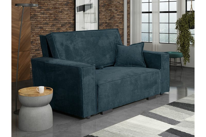 Denegal 2-sits Bäddsoffa NO_BRAND Dark blue - Møbler - Sofaer - Sovesofaer