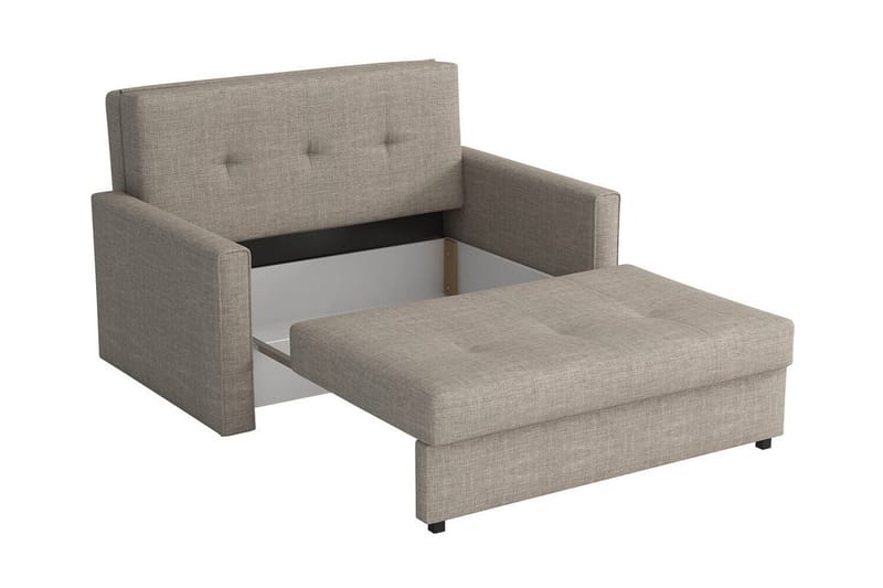 Denegal 2-personers Sovesofa - Mørkebrun - Møbler - Sofaer - Sovesofaer