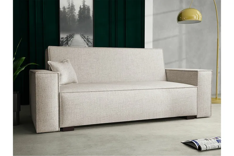 Denegal 2-personers Sovesofa - Beige - Møbler - Sofaer - Sovesofaer