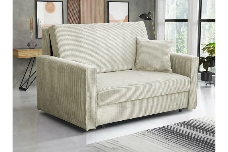 Denegal 2-personers Sovesofa - Beige - Møbler - Sofaer - Sovesofaer