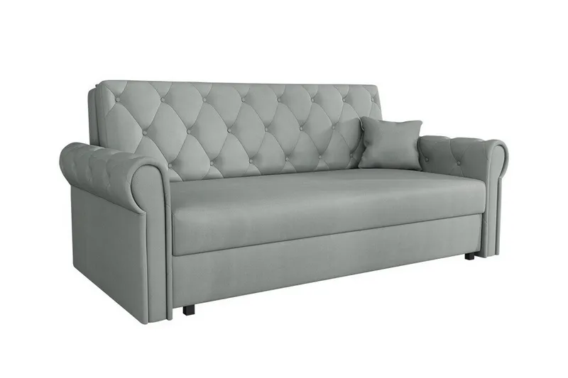 Denegal 2-personers Sovesofa, Lysegrå/Mørkegrå