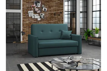 Denegal 2-personers Sovesofa - Mørkegrøn/Blå - Møbler - Sofaer - Sovesofaer