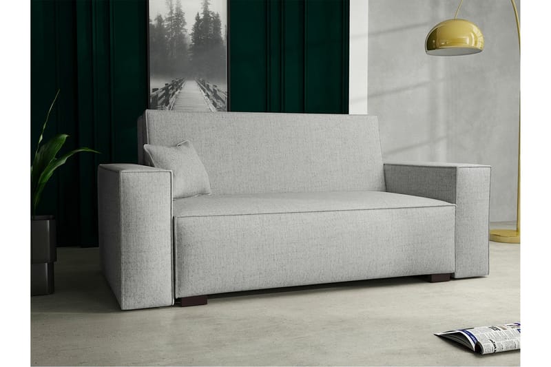 Denegal 2-personers Sovesofa - Lysegrå - Møbler - Sofaer - Sovesofaer