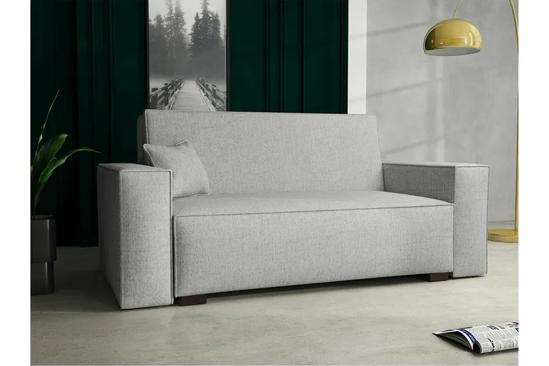 Denegal 2-personers Sovesofa - Lysegrå - Møbler - Sofaer - Sovesofaer