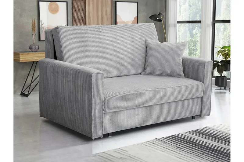 Denegal 2-personers Sovesofa - Lysegrå - Møbler - Sofaer - Sovesofaer