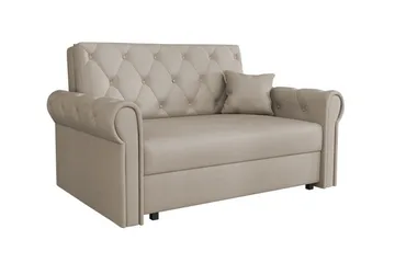 Denegal 2-personers Sovesofa - Beige - Møbler - Sofaer - Sovesofaer