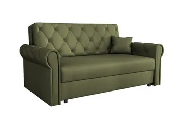 Denegal 2-personers Sovesofa - Mørkegrøn - Møbler - Sofaer - Sovesofaer
