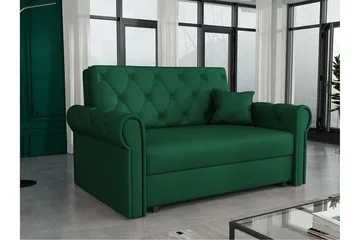 Denegal 2-personers Sovesofa - Mørkegrøn - Møbler - Sofaer - Sovesofaer
