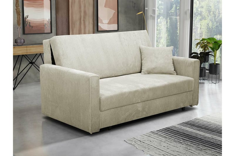 Denegal 2-personers Sovesofa - Beige - Møbler - Sofaer - Sovesofaer