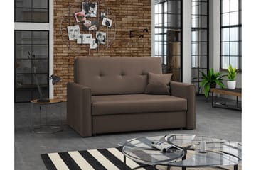 Denegal 2-personers Sovesofa - Mørkebrun - Møbler - Sofaer - Sovesofaer