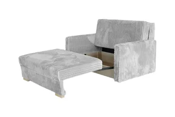 Denegal 2-personers Sovesofa - Lysegrå - Møbler - Sofaer - Sovesofaer