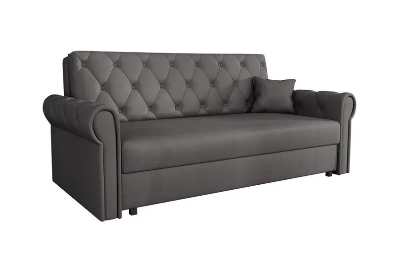 Denegal 2-personers Sovesofa, Mørkegrå