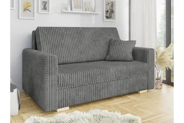 Denegal 2-personers Sovesofa - Mørkegrå - Møbler - Sofaer - Sovesofaer