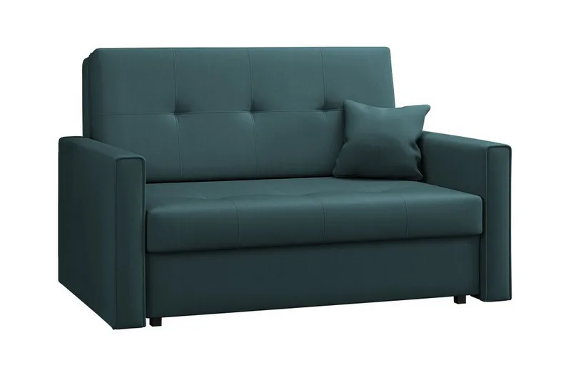 Denegal 2-personers Sovesofa, Mørkegrøn/Blå