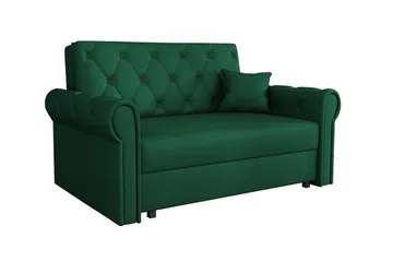 Denegal 2-personers Sovesofa - Mørkegrøn - Møbler - Sofaer - Sovesofaer