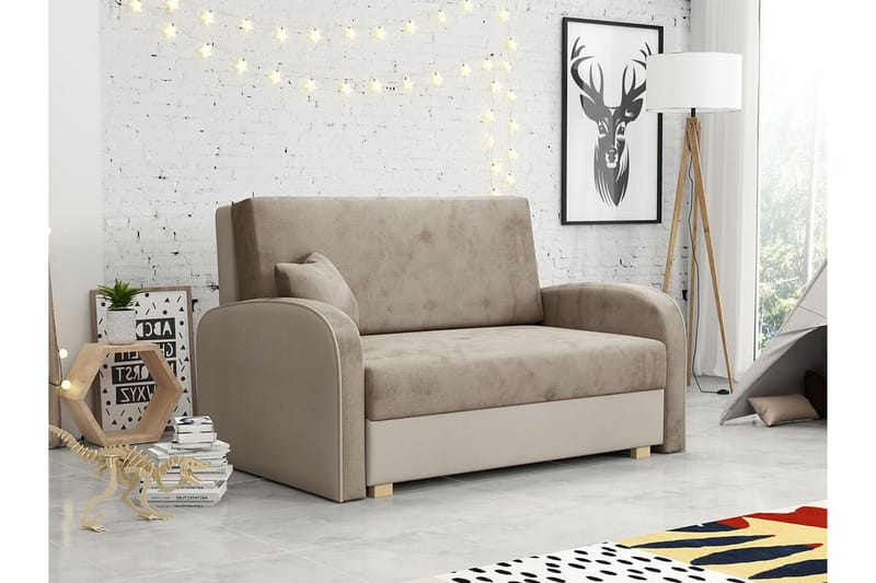 Denegal 2-personers Sovesofa - Beige - Møbler - Sofaer - Sovesofaer