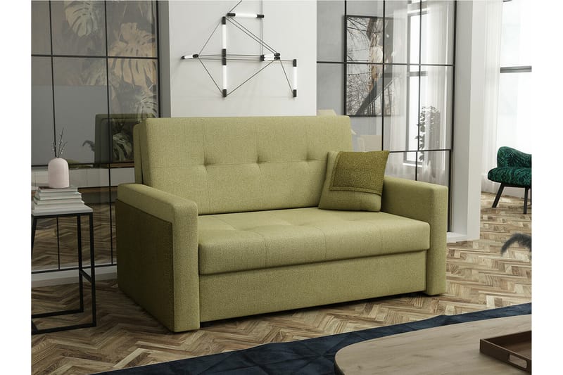 Denegal 2-personers Sovesofa - Lysegrøn - Møbler - Sofaer - Sovesofaer