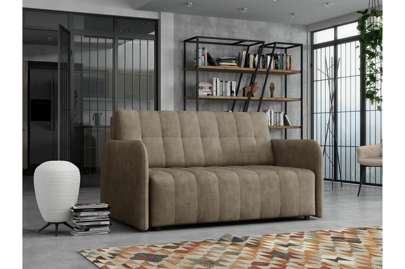 Denegal 2-personers Sovesofa - Brun - Møbler - Sofaer - Sovesofaer