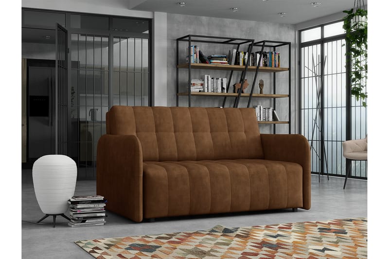 Denegal 2-personers Sovesofa - Brun - Møbler - Sofaer - Sovesofaer