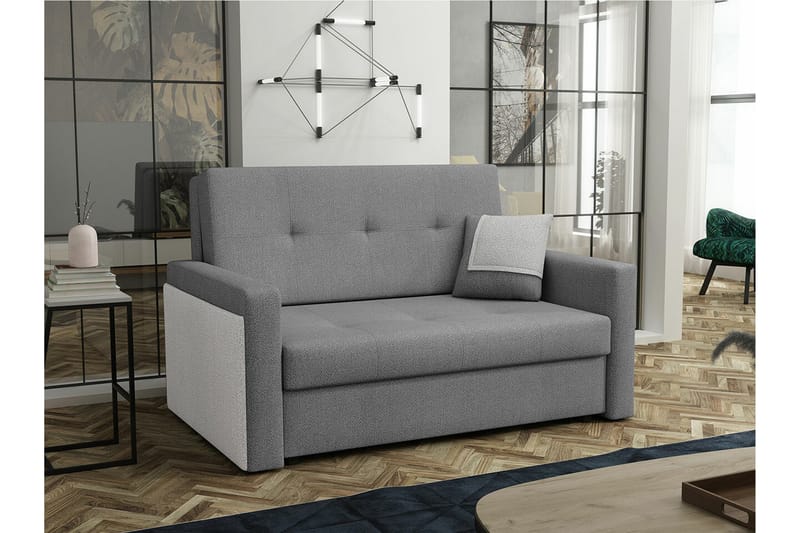 Denegal 2-personers Sovesofa - Grå - Møbler - Sofaer - Sovesofaer