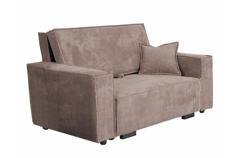 Denegal 2-personers Sovesofa - Lysebrun - Sovesofaer - 2 personers sovesofa