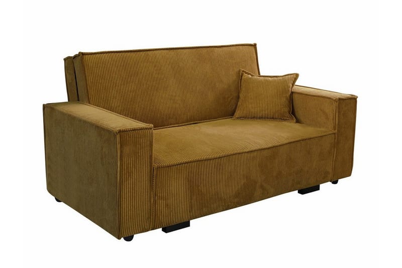 Denegal 2-personers Sovesofa - Mørkegul - Møbler - Sofaer - Sovesofaer