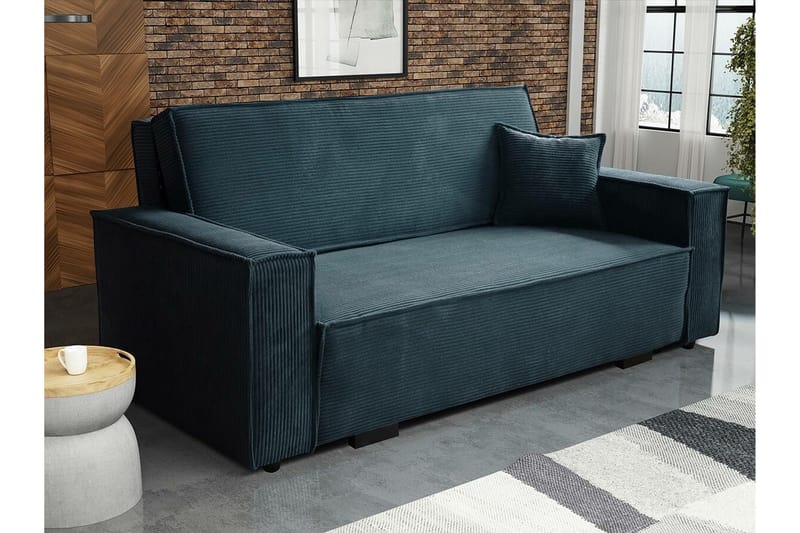 Denegal 2-personers Sovesofa - Mørkeblå - Møbler - Sofaer - Sovesofaer