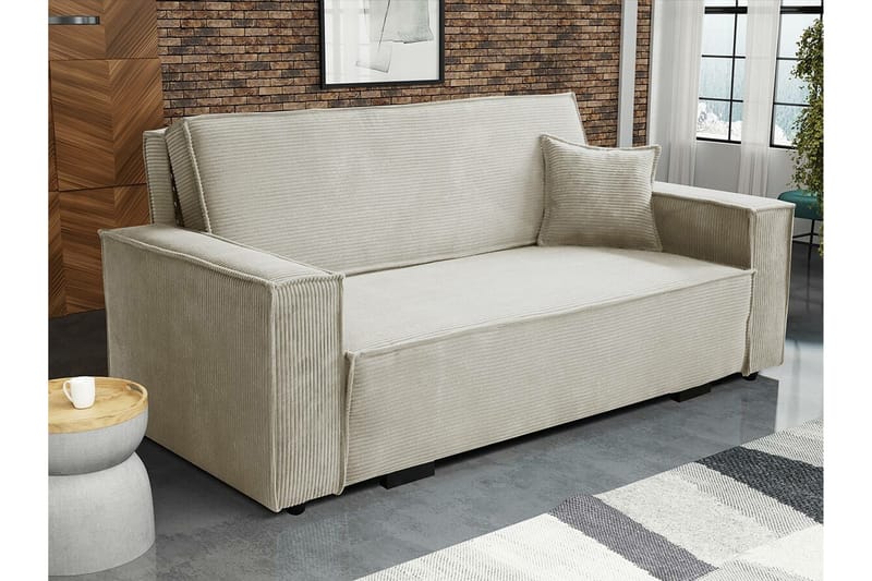 Denegal 2-personers Sovesofa - Beige - Sovesofaer - 2 personers sovesofa