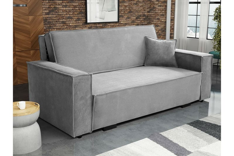 Denegal 2-personers Sovesofa - Lysegrå - Møbler - Sofaer - Sovesofaer