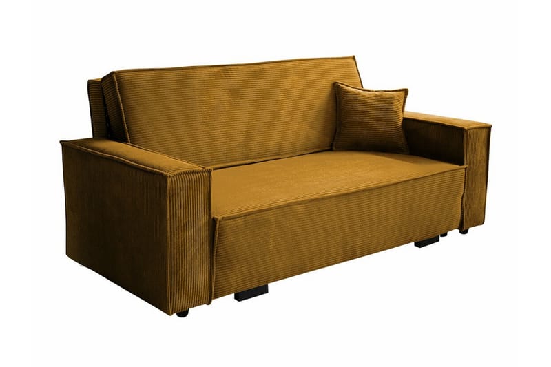 Denegal 2-personers Sovesofa - Gul - Møbler - Sofaer - Sovesofaer