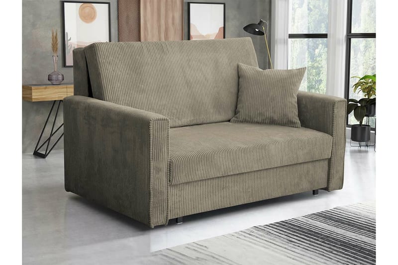 Denegal 2-personers Sovesofa - Brun - Sovesofaer - 2 personers sovesofa