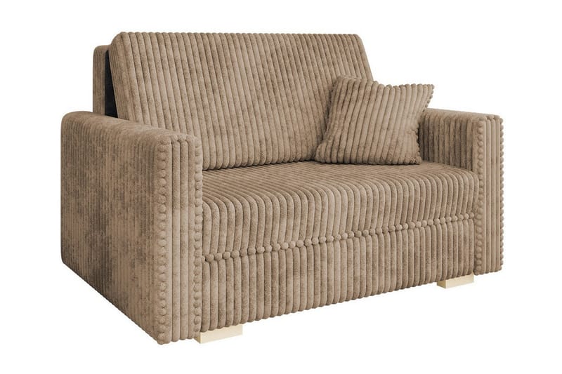 Denegal 2-personers Sovesofa - Mørk Beige/Mocca - Sovesofaer - 2 personers sovesofa