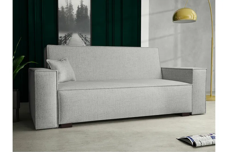 Denegal 2-personers Sovesofa - Lysegrå/Mørkegrå - Møbler - Sofaer - Sovesofaer