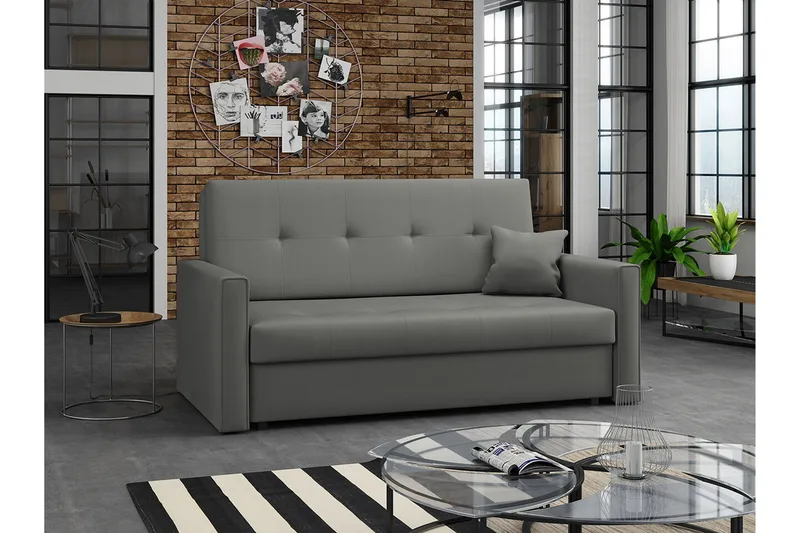 Denegal 2-personers Sovesofa - Mørkegrå - Møbler - Sofaer - Sovesofaer