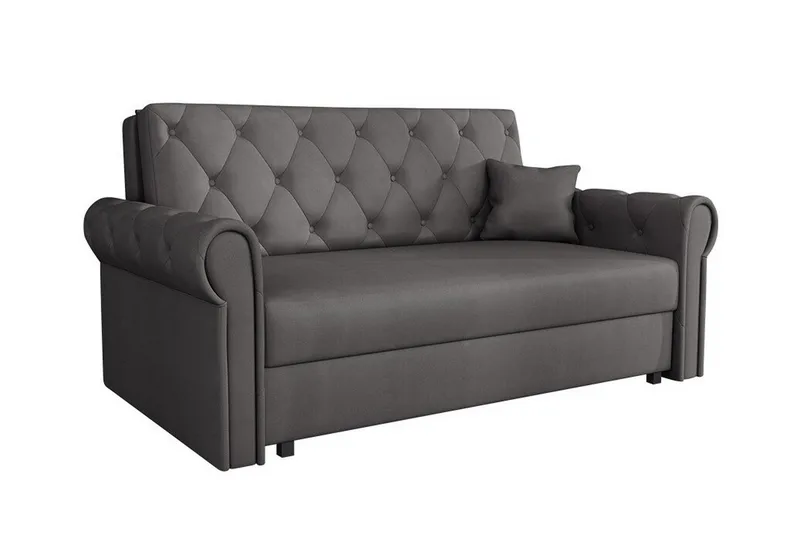 Denegal 2-personers Sovesofa, Mørkegrå