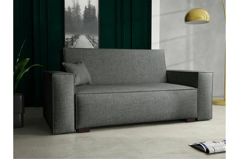 Denegal 2-personers Sovesofa - Mørkegrå - Møbler - Sofaer - Sovesofaer