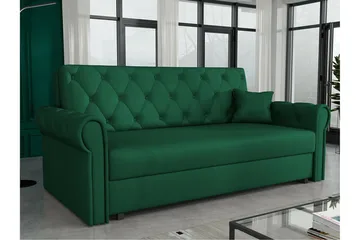 Denegal 2-personers Sovesofa - Mørkegrøn - Møbler - Sofaer - Sovesofaer