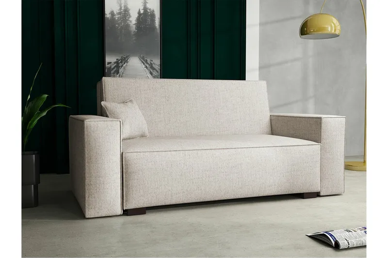 Denegal 2-personers Sovesofa - Beige - Møbler - Sofaer - Sovesofaer