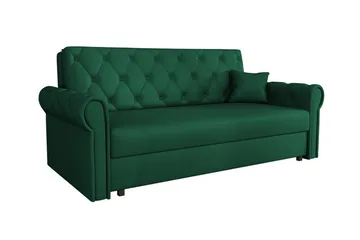 Denegal 2-personers Sovesofa - Mørkegrøn - Møbler - Sofaer - Sovesofaer