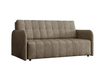 Denegal 3-sits Bäddsoffa Brown - Møbler - Sofaer - Sovesofaer
