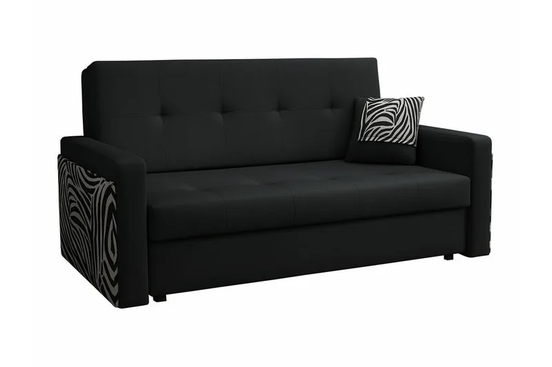 Denegal 3-sits Bäddsoffa NO_BRAND Black, undefined