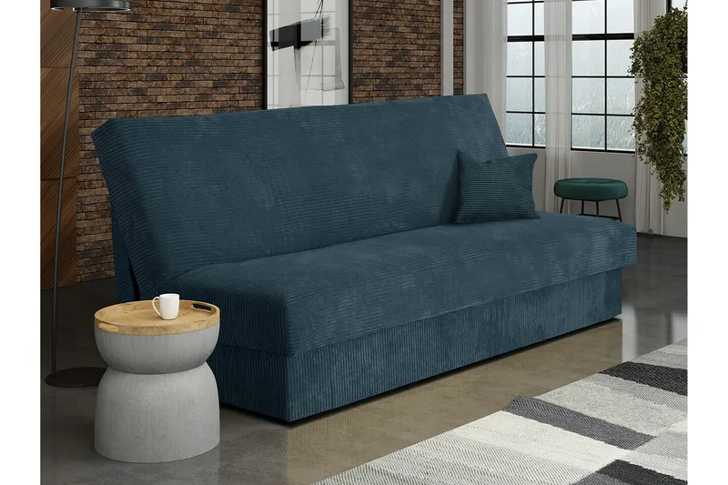 Denegal 3-sits Bäddsoffa NO_BRAND Dark Blue/Marine - Møbler - Sofaer - Sovesofaer