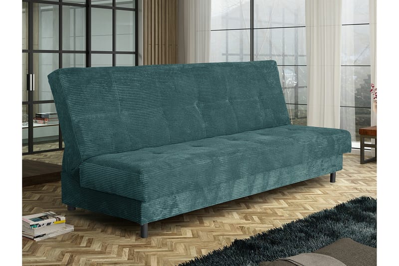 Denegal 3-sits Bäddsoffa Turquoise - Møbler - Sofaer - Sovesofaer