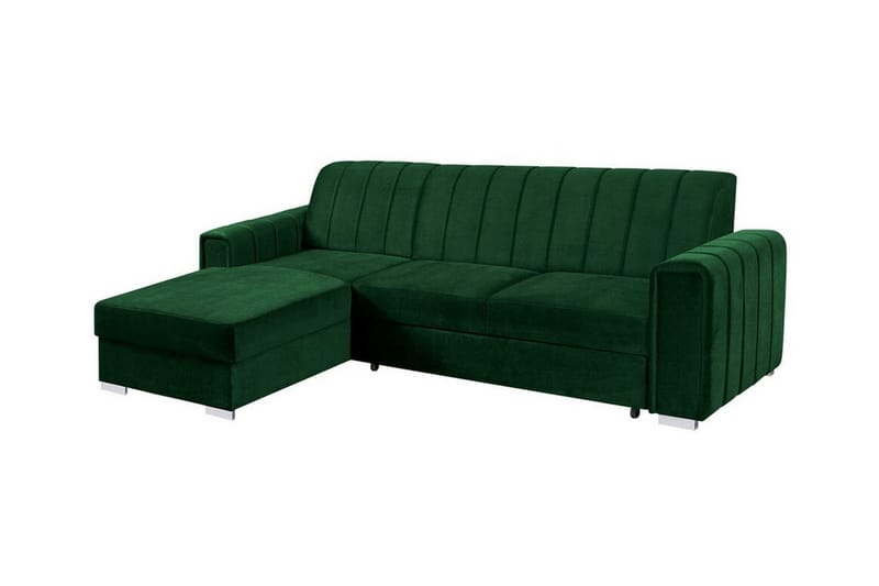 Denegal 3-sits Hörnbäddsoffa Dark green, undefined