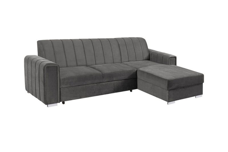 Denegal 3-sits Hörnbäddsoffa Dark grey, undefined