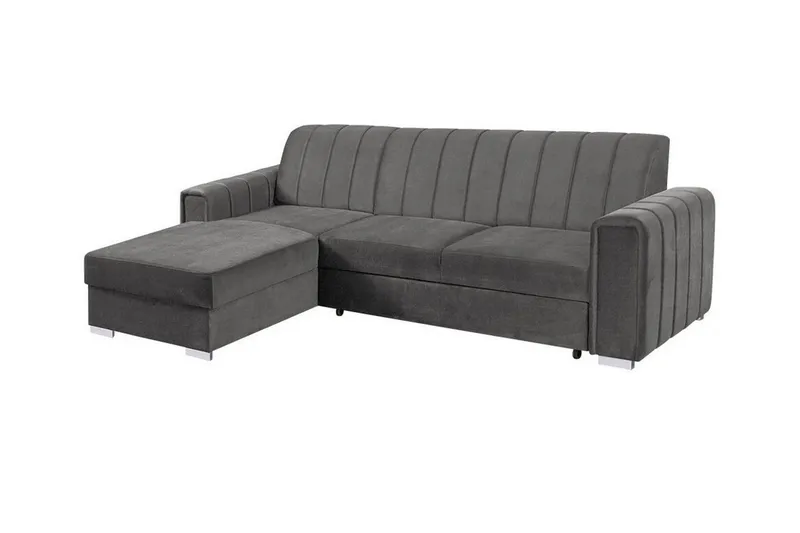 Denegal 3-sits Hörnbäddsoffa NO_BRAND Dark grey, undefined