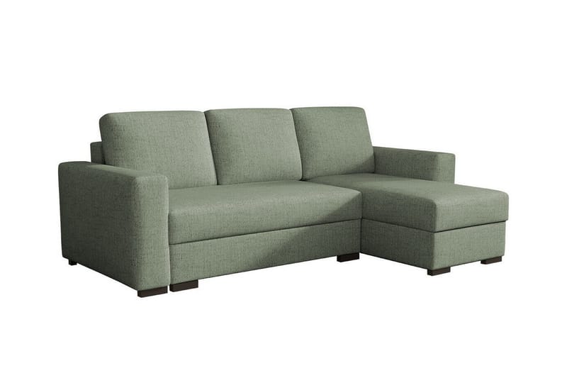 Denegal 3-personers Hjørnesovesofa, Grøn